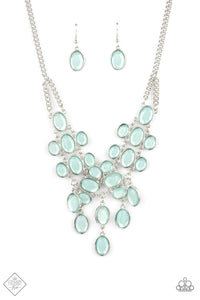 Paparazzi Serene Gleam - Blue Necklace