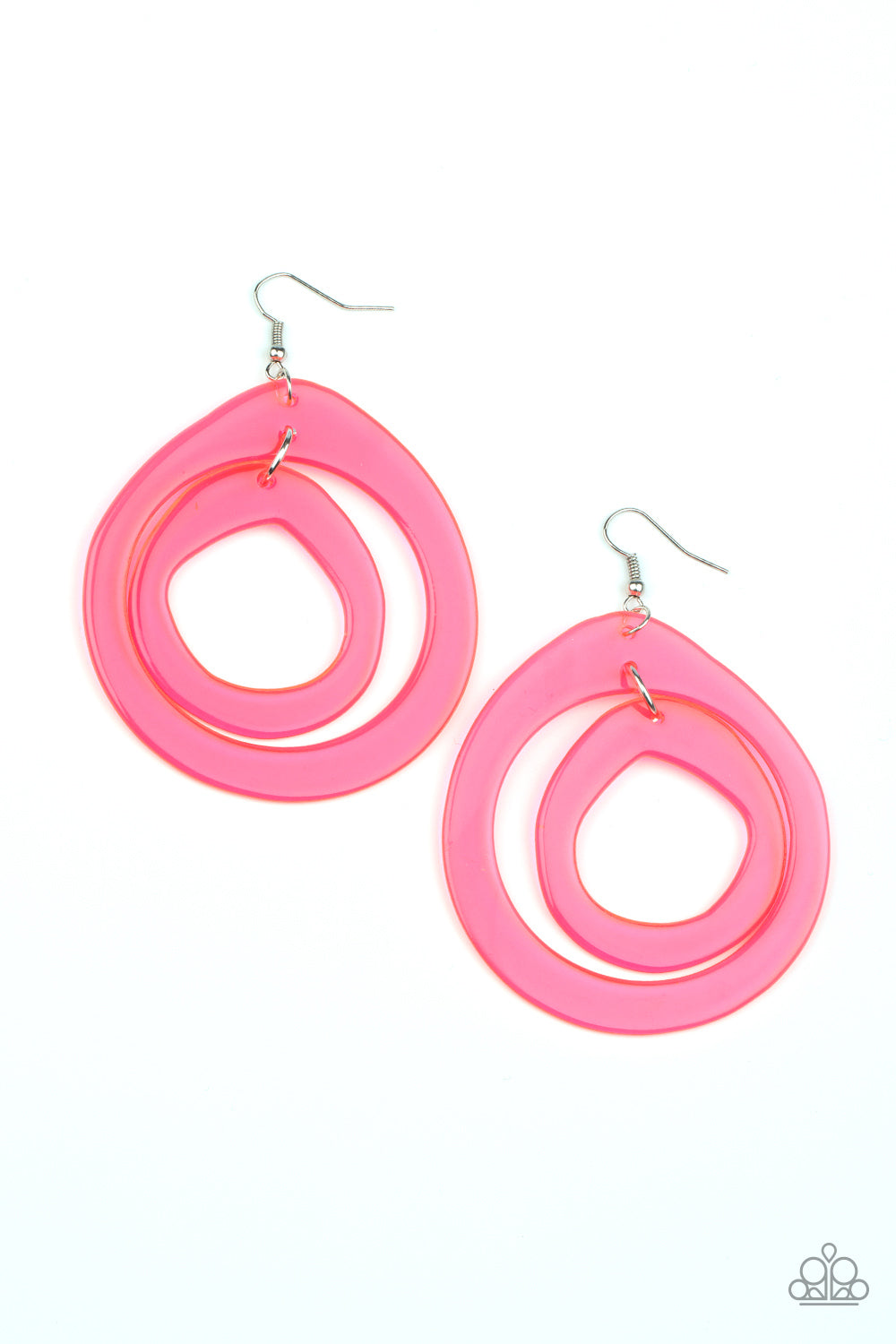 Paparazzi Show Your True NEONS - Neon Earrings