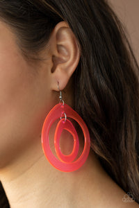 Paparazzi Show Your True NEONS - Neon Earrings