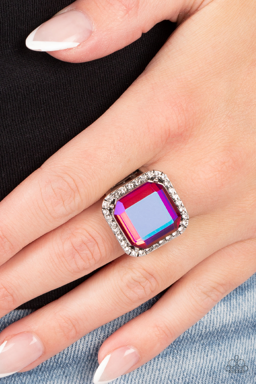 Paparazzi Slow Burn - Pink Ring