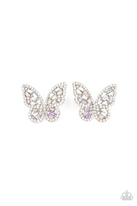 Paparazzi Smooth Like FLUTTER - Multi Post Earrings