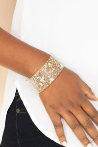 Paparazzi Snap, Crackle, Pop! - Acryic Cuff Bracelet