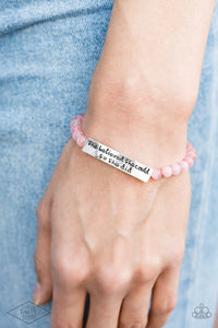Paparazzi So She Did - Pink Bracelet