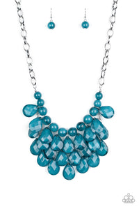 Paparazzi Sorry To Burst Your Bubble - Blue Necklace