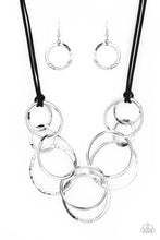Load image into Gallery viewer, Paparazzi Spiraling Out of COUTURE - Silver Necklaces

