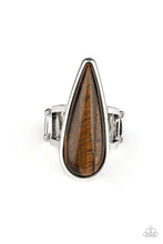 Load image into Gallery viewer, Paparazzi Spiritual Awakening - Brown Tiger&#39;s Eye Ring
