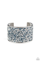 Load image into Gallery viewer, Paparazzi Stellar Radiance - Blue Cuff Bracelet
