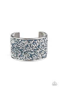 Paparazzi Stellar Radiance - Blue Cuff Bracelet