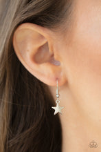 Load image into Gallery viewer, Paparazzi Stellar Stardom - Silver Star Necklace
