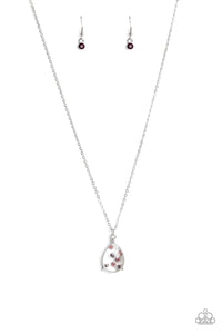 Paparazzi Stormy Shimmer - Purple Necklace