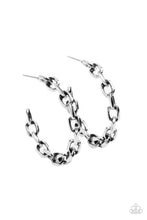 Load image into Gallery viewer, Paparazzi Stronger Together - Gold/Silver Hoop Earrings
