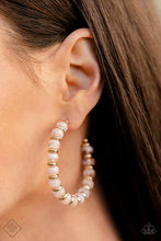 Load image into Gallery viewer, Paparazzi Sunshine SLATE of Mind - Gold Hoop Earrings
