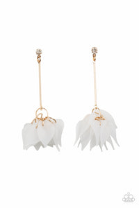 Paparazzi Suspended In Time - Gold Earrings