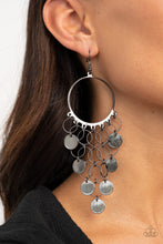 Load image into Gallery viewer, Paparazzi Take a CHIME Out - Black Earrings
