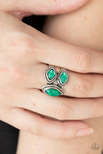 Load image into Gallery viewer, Paparazzi The Charisma Collector - Green Ring
