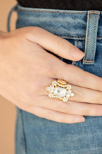Load image into Gallery viewer, Paparazzi Things That Go BOOM! - Gold Ring
