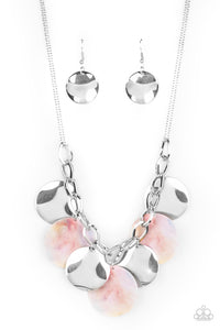 Paparazzi Tie Dye Drama - Multi Necklace