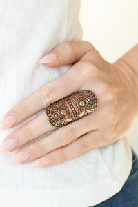 Paparazzi Tiki Trail - Copper Ring