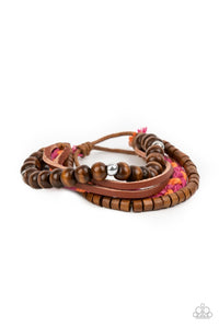 Paparazzi Timberland Trendsetter - Pink Urban Bracelet