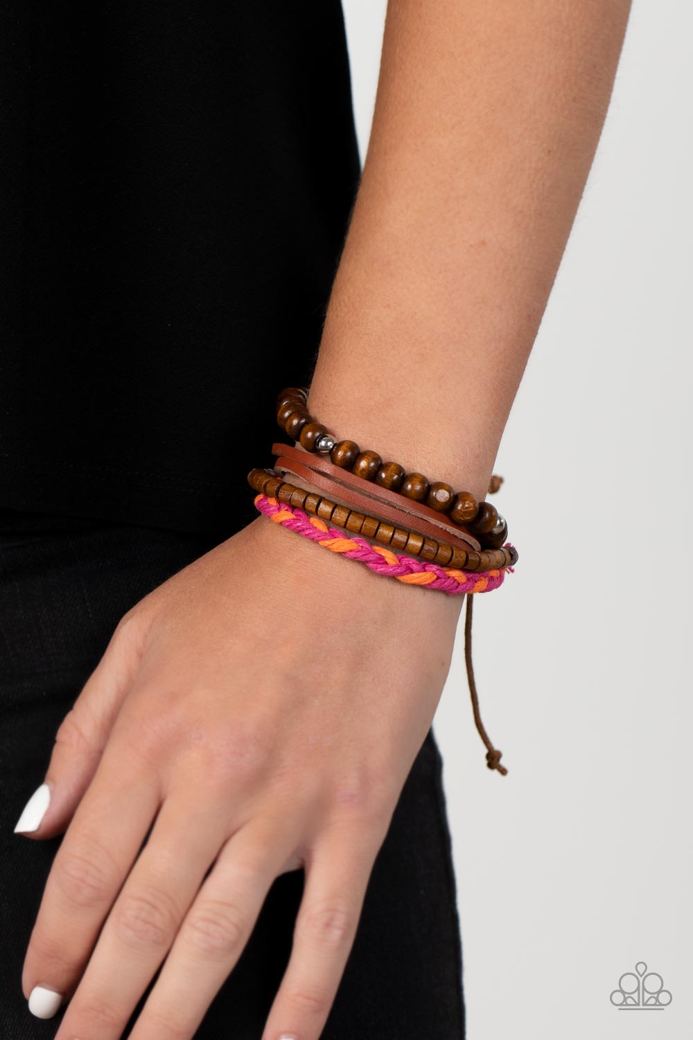 Paparazzi Timberland Trendsetter - Pink Urban Bracelet