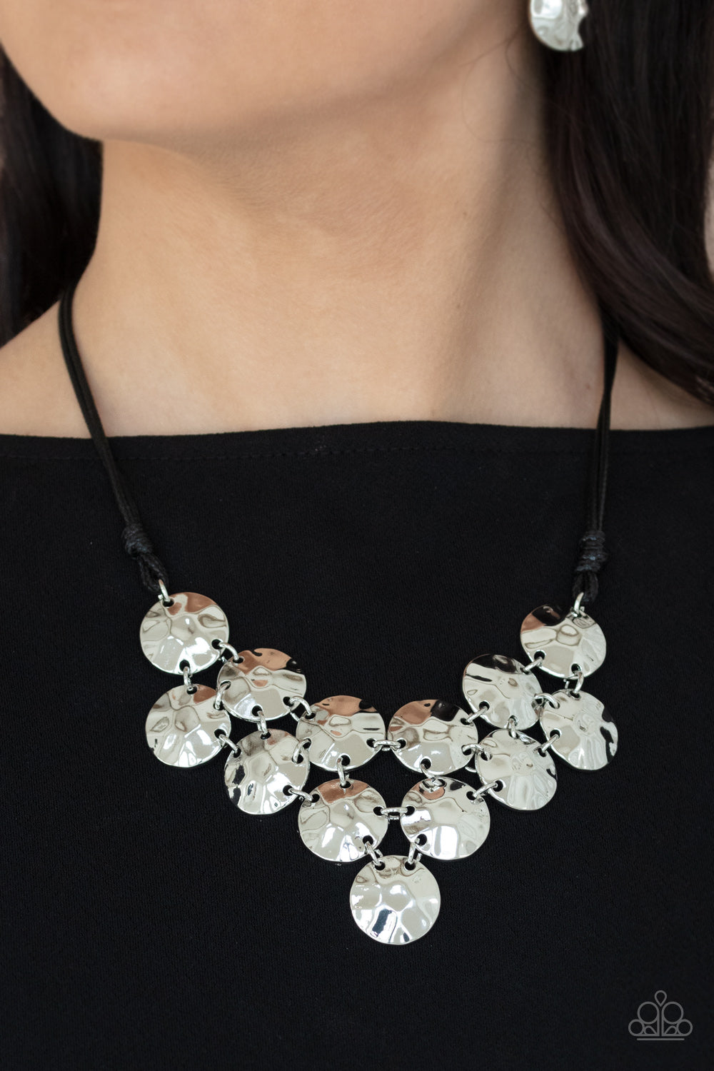 Paparazzi Token Treasure - Black Necklace