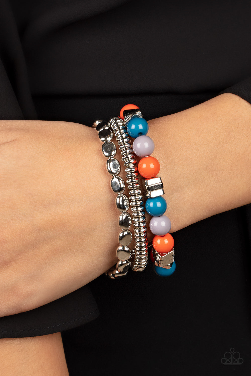 Paparazzi Tour de Tourist - Multi Stretch Bracelets