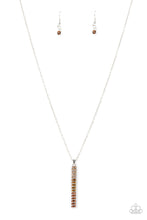Load image into Gallery viewer, Paparazzi Tower Of Transcendence - Brown Necklace
