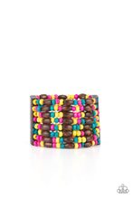 Load image into Gallery viewer, Paparazzi Tropical Nirvana - Multi Wooden Bracelet
