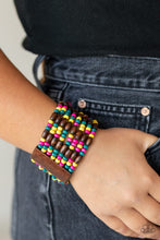 Load image into Gallery viewer, Paparazzi Tropical Nirvana - Multi Wooden Bracelet
