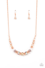 Load image into Gallery viewer, Paparazzi Turn Up The Tea Lights - Copper Necklace

