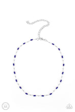 Load image into Gallery viewer, Paparazzi Urban Expo - Blue Choker Necklace
