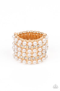 Paparazzi Verified Vintage - Gold Ring