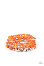 Load image into Gallery viewer, Paparazzi Vibrantly Vintage - Orange Bracelets
