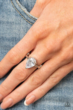 Load image into Gallery viewer, Paparazzi Vintage Engagement - White Ring

