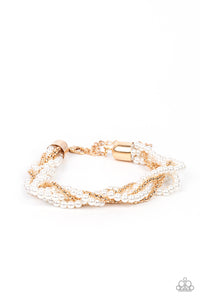Paparazzi Vintage Variation - Gold Bracelet