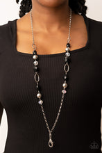 Load image into Gallery viewer, Paparazzi Vivid Variety - Black Lanyard Necklace
