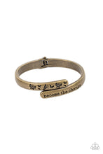 Load image into Gallery viewer, Paparazzi WINGS of Change - Brass Bracelet
