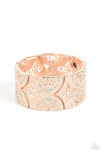 Load image into Gallery viewer, Paparazzi Wheeling and Dealing - Rose Gold Bracelet
