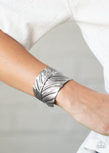 Load image into Gallery viewer, Paparazzi Where Theres a QUILL, Theres a Way - Feather Cuff Bracelet
