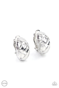 Paparazzi Wrought With Edge - Gold Clip-On Earrings