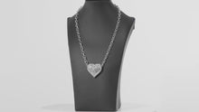 Load and play video in Gallery viewer, Paparazzi Heartbreakingly Blingy - White Necklace
